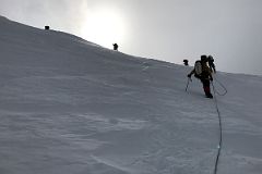 09D The Final Steep Climb To The Col On Knutsen Peak Where Some Of Us Turned Around On Day 4 At Mount Vinson Low Camp.jpg
